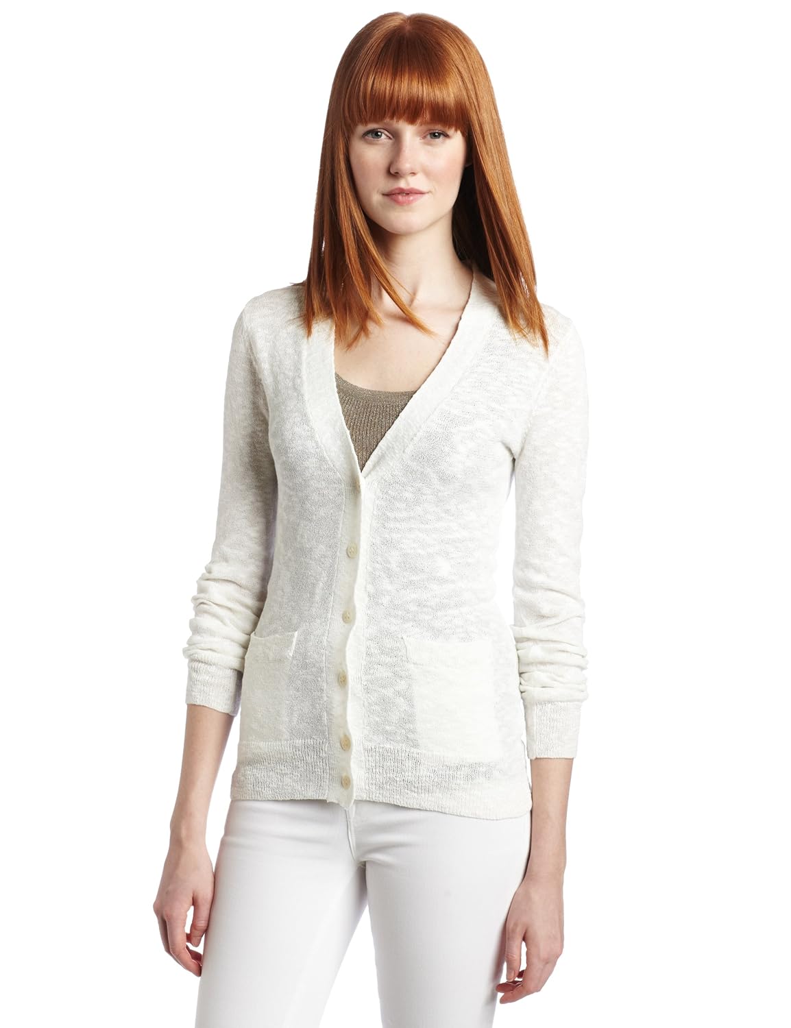 trina turk 女式 lyndon 毛衣 象牙色 small